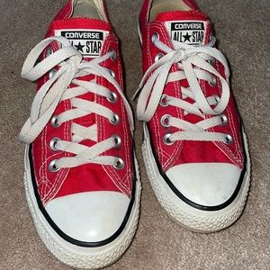 Red converse
